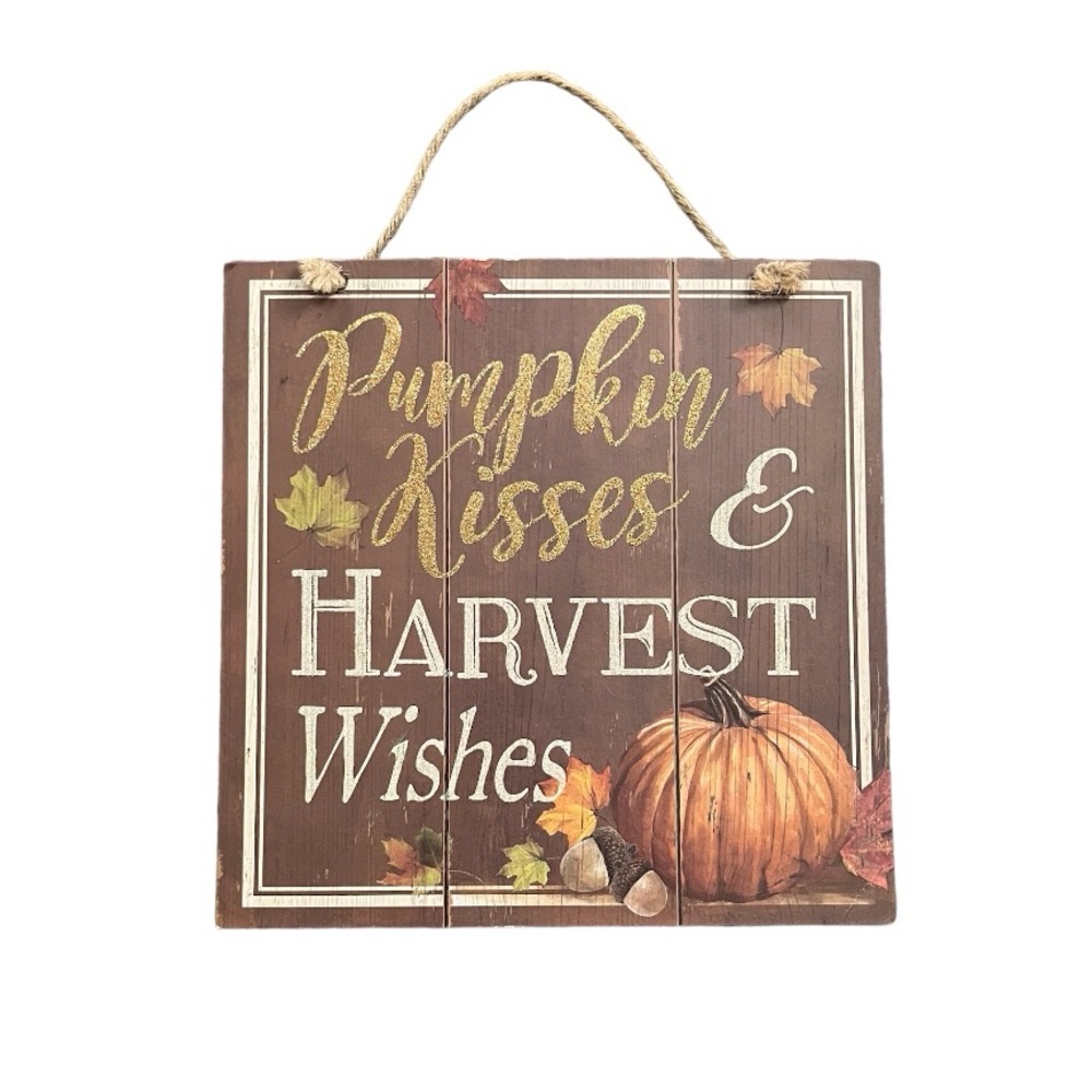 Harvest Graphic Hanging or leaning sign